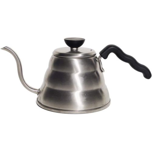  [아마존베스트]Hario Gooseneck Coffee Kettle Buono, Stovetop, 1.0L, Stainless Steel, Silver