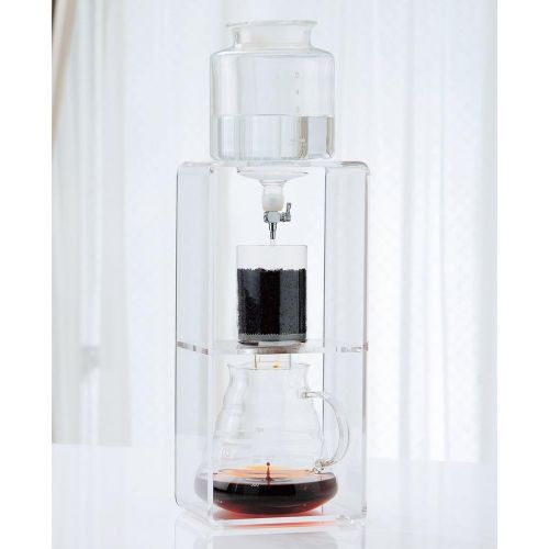  Hario Slow Drip Coffee Water Dripper, 780ml, Clear