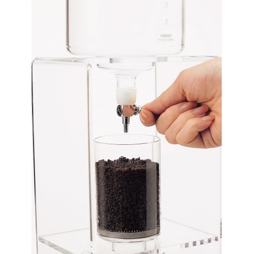  Hario Slow Drip Coffee Water Dripper, 780ml, Clear