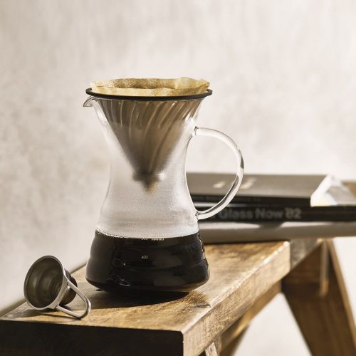  Hario HARIO VPD-02HSV V60 Pour Over Decanter, One Size, Silver