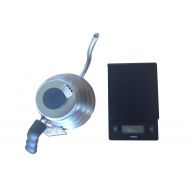 /Hario V60 Drip Scale and 1.2 Liter Kettle Bundle