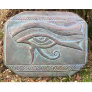 HarlandDesigns Eye of Ra Concrete Plaque (Hiatus)