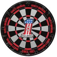 Harley-Davidson #1 Logo Tournament Dartboard - Black & Red, 18 in. 61982