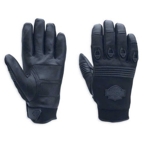  Harley-Davidson Mens Bar & Shield Vented Full-Finger Gloves 98211-13VM