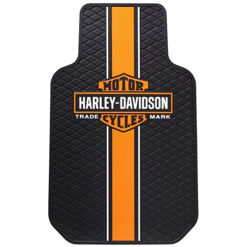  Harley-Davidson Set of 2 Traditional B&S Front Floor Mats