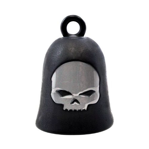  Harley-Davidson Black Matte Willie G Skull Ride Bell