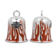 Harley-Davidson Red Flames Bar & Shield Ride Bell HRB030