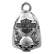 Harley-Davidson Winged Skull Bar & Shield Ride Bell HRB038