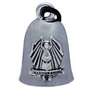 Harley-Davidson Guardian Angel Ride Bell, Durable Zinc, Silver HRB071