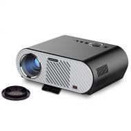 Harlls Newest 3200Lumens 1280768 HD LED Projector for Home Cinema Enjoy Big Screen Movie Cinema USB Full HD Video 1280x800 WXGA 720P HDMI VGA 1080P Portable pico led Mini HDMI Video Game