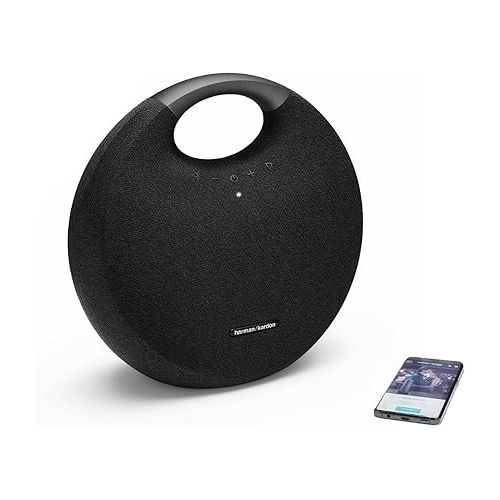  Harman Kardon Onyx Studio 6 - Bluetooth Speaker with Handle - Black (HKOS6BLKAM)