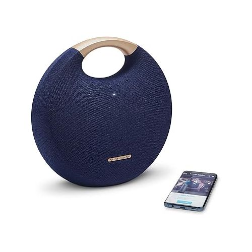  Harman Kardon Onyx Studio 5 Bluetooth Wireless Speaker (Onyx5) (Blue)