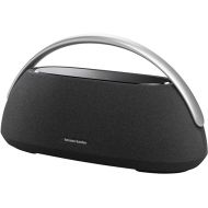 Harman Kardon Go + Play 3 - Portable Bluetooth speaker with superior sound and 8 hours playtime, USB Charging, Auto self tuning, Dual far-field microphones, Made in part with recycled materials(Black)