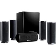 [아마존베스트]Premium High Performance Harman Kardon Newest 5.1 Channel Home Theater Speaker Package, Satellite Speaker, Subwoofer, Bass-Boost Control, Upgradable to 7.1 Channel