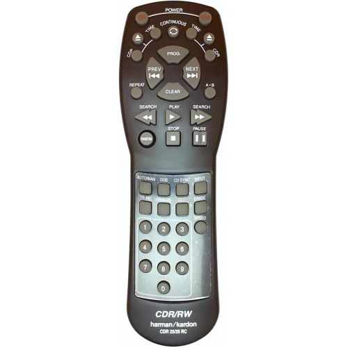  Harman Kardon CDR 25/26 RC CDR/RW Remote Tested- With Batteries- Sold By Buyeverythingguy