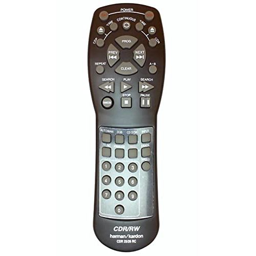  Harman Kardon CDR 25/26 RC CDR/RW Remote Tested- with Batteries- Sold by Buyeverythingguy