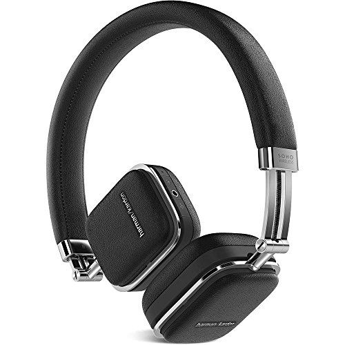  Harman Kardon SOHO Black Premium, On-Ear Headset with Bluetooth Connectivity and Touch Control