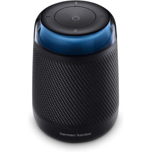  Harman Kardon Allure Portable Portable Alexa Voice Activated Speaker,Black