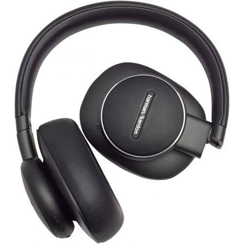  Harman Kardon Fly Wireless Over-Ear Active Noise Cancelling Headphones - Black