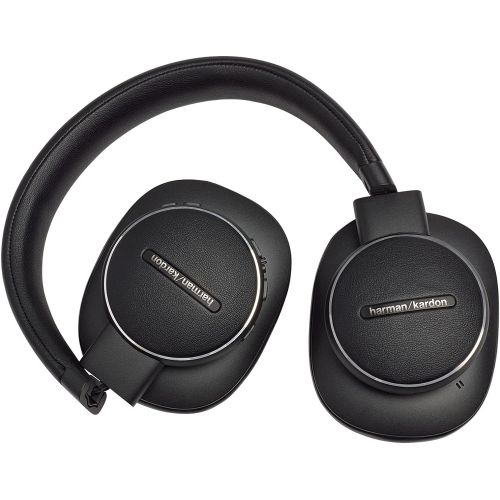  Harman Kardon Fly Wireless Over-Ear Active Noise Cancelling Headphones - Black