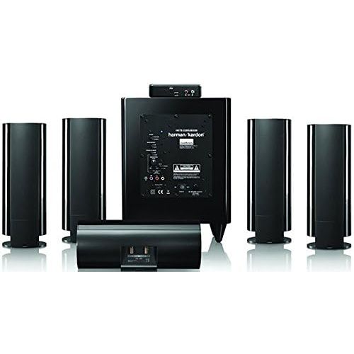  Harman Kardon HKTS 16 5.1 Channel Speaker System for Surround Sound Black