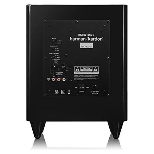  [아마존베스트]Harmon Kardon Harman Kardon HKTS 16BQ 5.1 Channel Home Theater Speaker Package (Black)