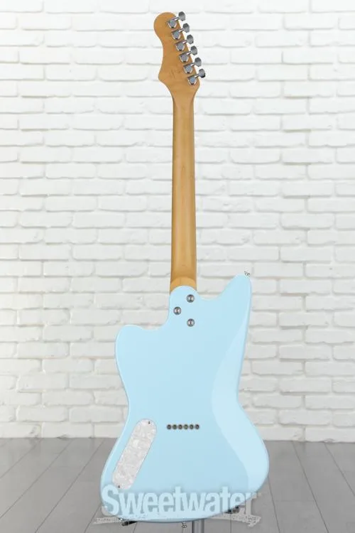  Harmony Factory Special Silhouette Electric Guitar - Sonic Blue with Rosewood Fingerboard