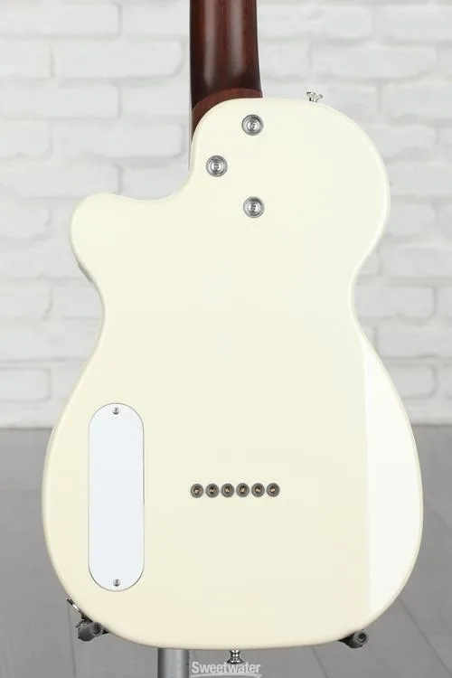  Harmony Juno Electric Guitar - Pearl White with Rosewood Fingerboard