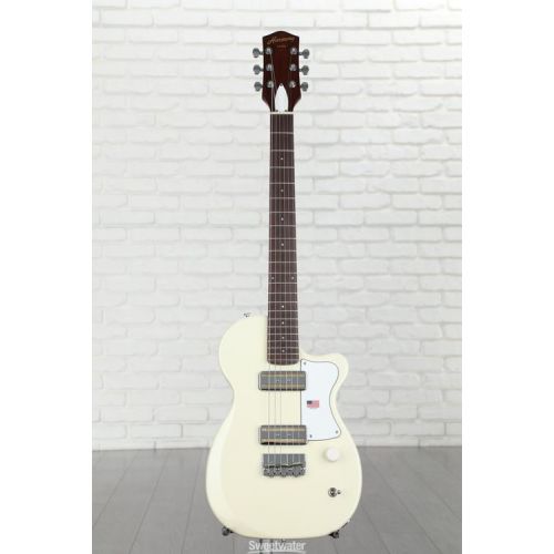  Harmony Juno Electric Guitar - Pearl White with Rosewood Fingerboard