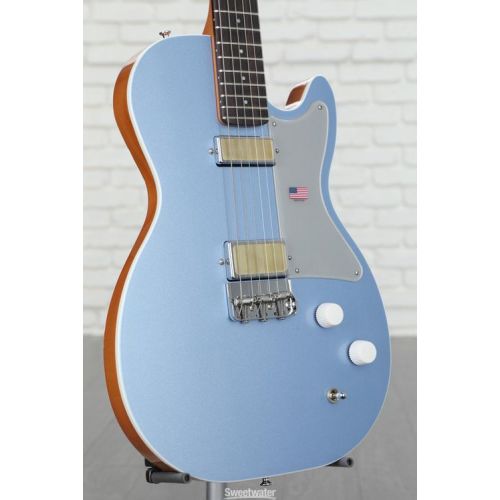  Harmony Jupiter Thinline Semi-hollowbody Electric Guitar - Sky Blue