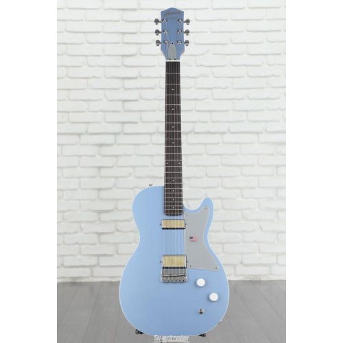  Harmony Jupiter Thinline Semi-hollowbody Electric Guitar - Sky Blue