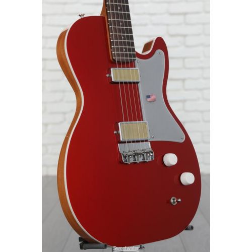  Harmony Jupiter Thinline Semi-hollowbody Electric Guitar - Cherry Demo