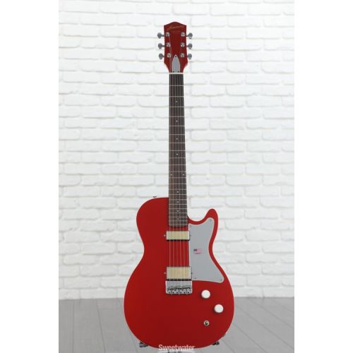  Harmony Jupiter Thinline Semi-hollowbody Electric Guitar - Cherry Demo