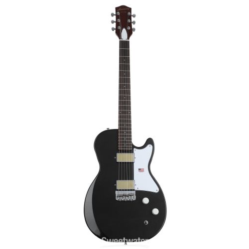  Harmony Jupiter Electric Guitar - Space Black with Rosewood Fingerboard