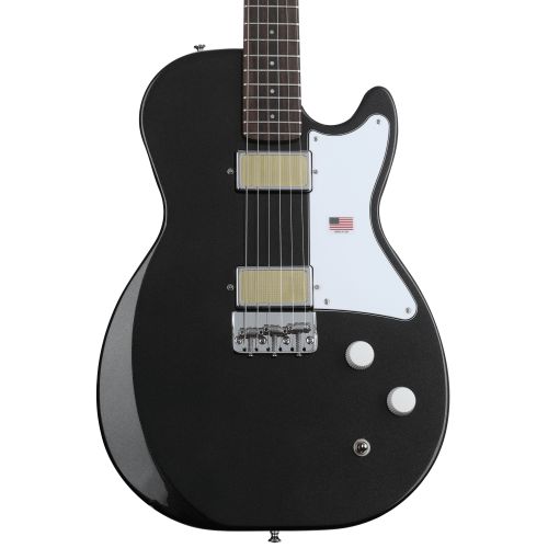  Harmony Jupiter Electric Guitar - Space Black with Rosewood Fingerboard