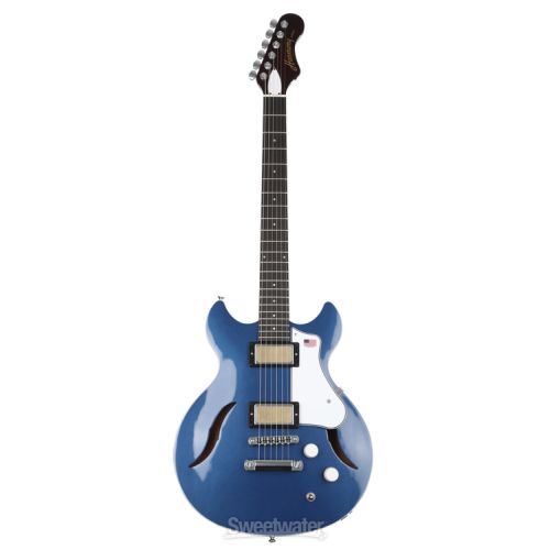  Harmony Comet Electric Guitar - Midnight Blue with Rosewood Fingerboard