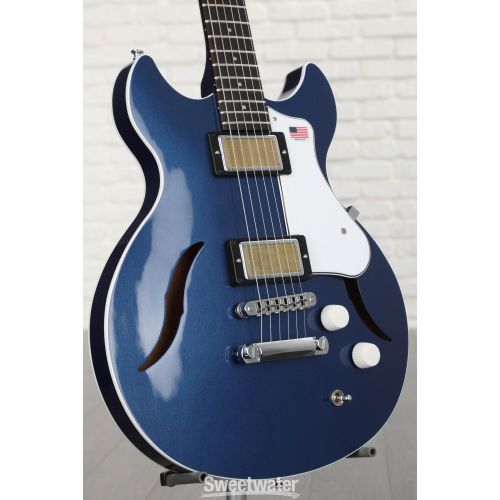  Harmony Comet Electric Guitar - Midnight Blue with Rosewood Fingerboard