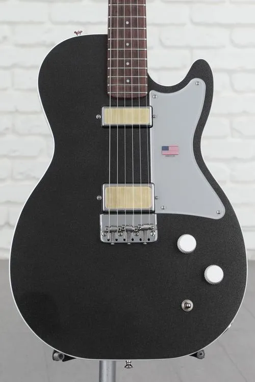 Harmony Jupiter Thinline Semi-hollowbody Electric Guitar - Space Black