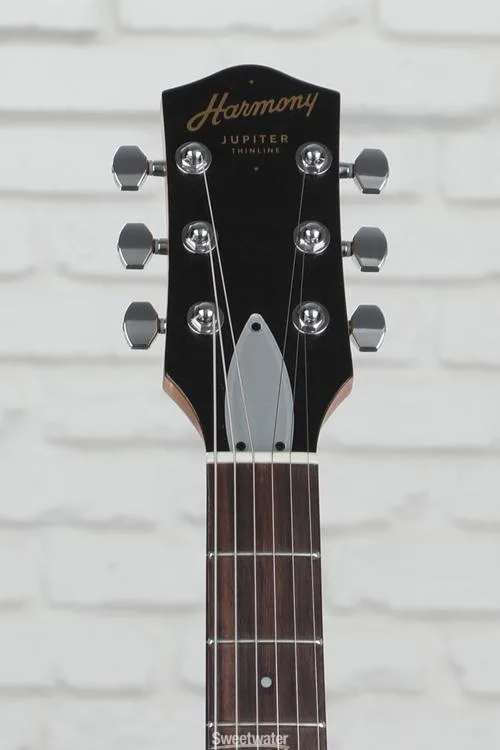  Harmony Jupiter Thinline Semi-hollowbody Electric Guitar - Space Black