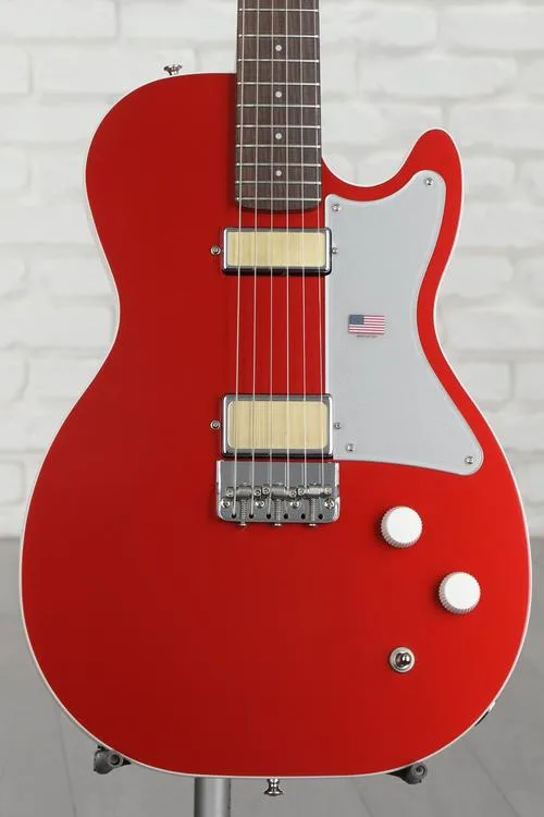 Harmony Jupiter Thinline Semi-hollowbody Electric Guitar - Cherry