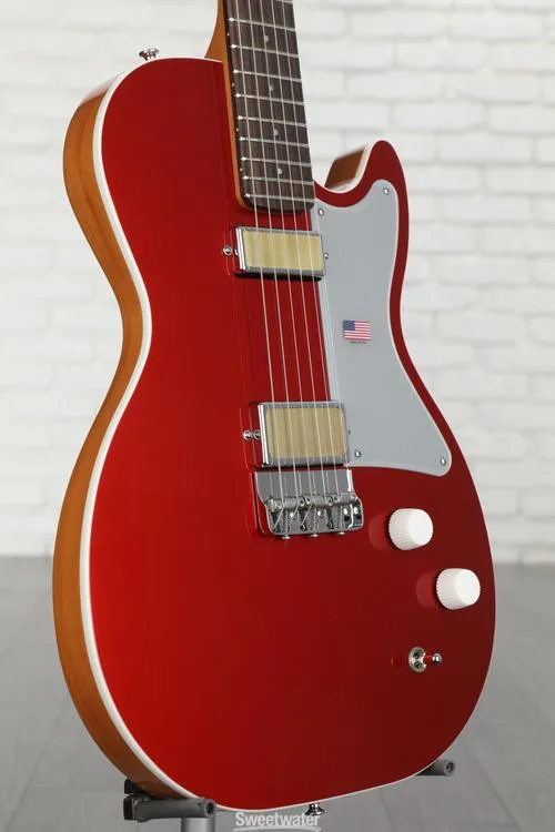  Harmony Jupiter Thinline Semi-hollowbody Electric Guitar - Cherry