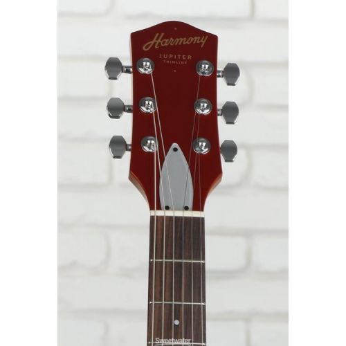  Harmony Jupiter Thinline Semi-hollowbody Electric Guitar - Cherry