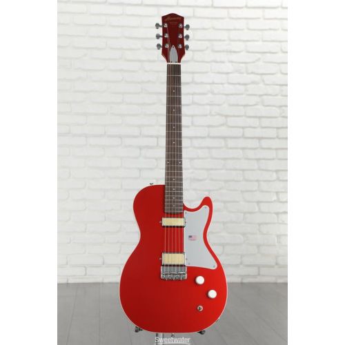  Harmony Jupiter Thinline Semi-hollowbody Electric Guitar - Cherry