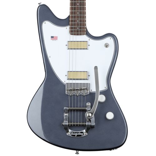  Harmony Silhouette Electric Guitar with Bigsby - Slate with Rosewood Fingerboard