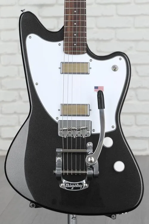 Harmony Silhouette Electric Guitar with Bigsby - Space Black with Rosewood Fingerboard Demo