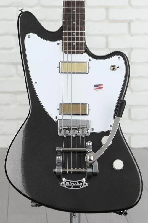 Harmony Silhouette Electric Guitar with Bigsby - Space Black with Rosewood Fingerboard