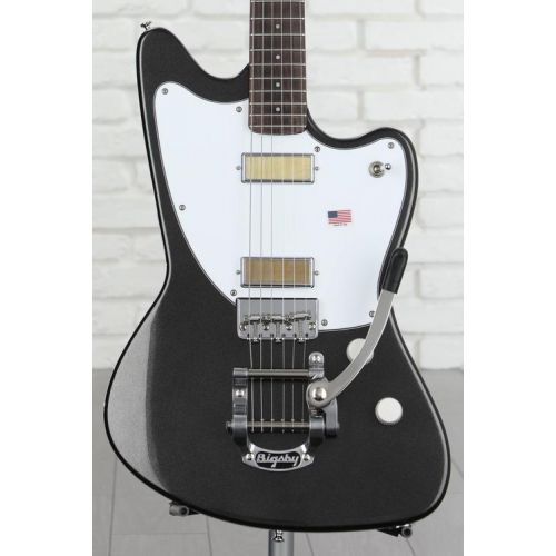 Harmony Silhouette Electric Guitar with Bigsby - Space Black with Rosewood Fingerboard