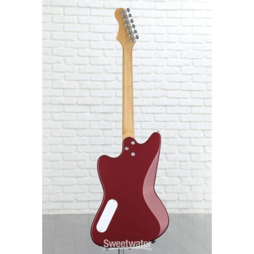  Harmony Silhouette Electric Guitar with Bigsby - Burgundy with Rosewood Fingerboard