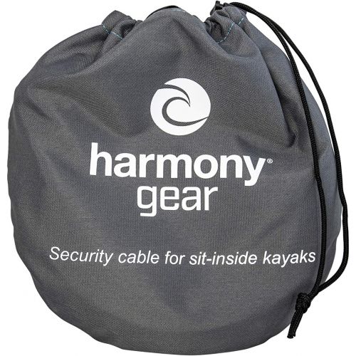  Harmony Kayak Security Cable Lock for Sit on Top Kayaks 55 Inch Combination Lock Nylon Coated Cable