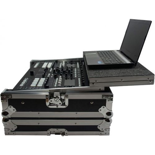  Harmony Audio Harmony HCTKS8LT Flight Ready Glide Laptop Stand DJ Case fits Traktor Kontrol S8